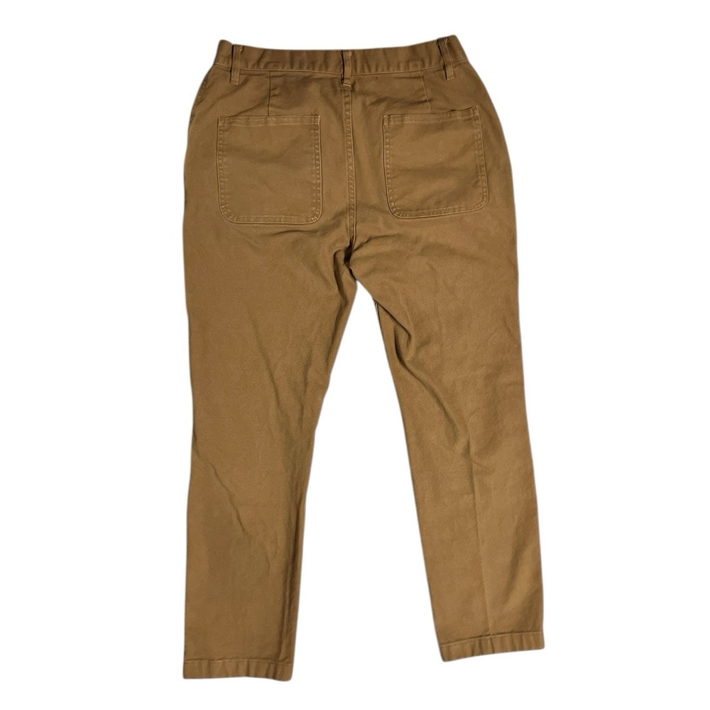 Taylor Stitch Canvas Camp Chore Pants Size 30 Tan Button Fly Men's Double Knee - Picture 2 of 14